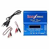 NC US Plug 80W IMAX B6AC RC Balance Life Li Ion Battery Fast Charger Discharger With Digital Display With Charging Cable For Lipo