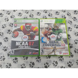 Ncaa Football 07 + Ncaa Football 13 Para Xbox 360