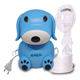Nebulizador Inalador Infantil Dog Azul Nebdogaz 01 Und