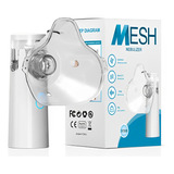 Nebulizador Inalador Tecnologia Mesh Silencioso Ultrassônico Rede Vibratória Para Bebe Criança E Adulto Cor Branco 110v 220v