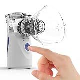 Nebulizador Portátil Para Adultos Portátil Para Crianças Nebulizador De Malha Vaporizador Pessoal Ultrassônico Inalador De Vapor 3 Níveis Baixo Ruído