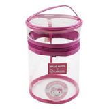 Necessaire Cilíndrica Grande Hello Kitty Klass Vough