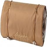 Necessaire De Maquiagem Dobrável 4 Em 1 Multifuncional Bolsa Cosméticos Organizador Marrom 