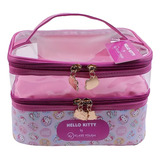 Necessaire Duplo Compartimento Hello