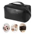 Nécessaire Feminina Grande Maquiagem Cosméticos Bolsa Viagem Cor Preto Tecido Liso
