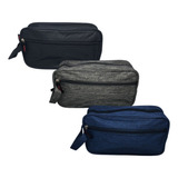 Necessaire Masculina 2 Bolsos Impermeável Viagem Trabalho