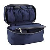 Necessaire Organizador Viagem Porta Lingerie Azul