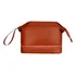 Necessaire Pu Elegante Com Alça Lateral E 3 Bolsos