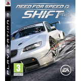 Need For Speed Shift Ps3 Midia Fisica Original Sony Play