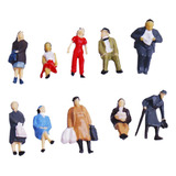 Neet 24pcs Modelo Pintado Pessoas Figuras Escala Ho 1 A 87 