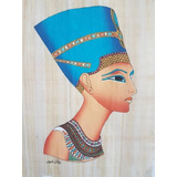 Nefertiti Papiro Para Tela