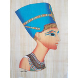 Nefertiti Papiro Tela De