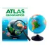 Negocio De Genio Kit Globo Terrestre Profissional Studio   Lupa   Livro Atlas