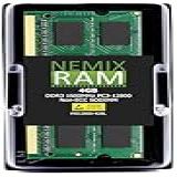 Nemix Ram 4gb (1x4gb) Ddr3 1600mhz Pc3-12800 2rx8 1,35v 204-pin Non-ecc Sodimm Compatível Com Samsung M471b5273ch0-yk0 Laptop Pc Memory