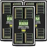 NEMIX RAM Atualização De Memória De Servidor Registrada ECC RDIMM 768GB 6X128GB DDR4 3200 PC4 25600 ECC RDIMM Para Servidor Em Rack Dell PowerEdge R750XS