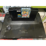 Neo Geo Aes Console 2 Controles Jogo