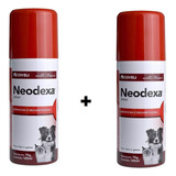 Neodexa Spray Kit 2 Unid 125ml 74g Cães gatos Lacrado