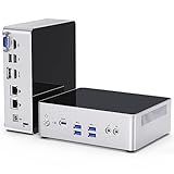 NEOSMAY I7 Mini PC Intel 12th I7 1260P 12C 16T Thunderbolt 4 Mini Computadores Desktop Até 4 70GHz Dual Channel 32GB DDR4 RAM 1TB NVME SSD Dual Slot 4K Quad Display 2 HDMI DP COM WiFi 6 BT 5 2