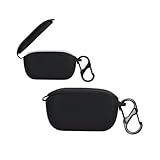 NERDCASE Capa Protetora Silicone Compatível Com JBL Wave 100 Preto