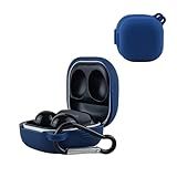 NERDCASE Case Capa Capinha Protetora Silicone Compatível Com Galaxy Buds 2 Live Pro FE Azul