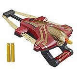 NERF Lançador Marvel Spider Man Lançador Homem Aranha Web Bolt Com 3 Dardos F0237 Hasbro Vermelho E Dourado