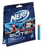 NERF Refil De 20 Dardos Elite 2 0 Azul E Laranja