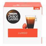 Nescafé Dolce Gusto Lungo Café Em Cápsula Torrado E Moído 70gr 10 Unidades