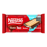 Nestlé Choco Trio Chocolate Ao Leite Ao Leite Com Biscoito De Chocolate E Baunilha