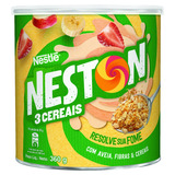 Neston 3 Cereais Aveia Fibras E Cereais Nestlé Lata 360g