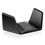 NETGEAR Roteador WiFi 6E Nighthawk RAXE300 AXE7800 Velocidade Sem Fio De 7 8 Gbps Porta De Internet De 2 5 Gb Roteador Gigabit Tri Band Cobre 40 Dispositivos VPN Integrada USB 3 0 Tipo C 