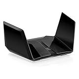 NETGEAR Roteador WiFi 6E Nighthawk RAXE500 Recursos De Segurança Roteador Gigabit De 12 Fluxos AXE11000 Velocidade Sem Fio Tri Band Até 10 8 Gbps Nova Banda De 6 GHz Cobertura De Até 60