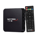 Netmak Nm tv Box 1 Padrão 4k 8gb Preto Com 1gb De Memória Ram