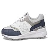 New Balance Sapatos De Golfe 997 Para Homem Azul Marinho Branco 15 X Wide