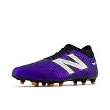 New Balance Tênis De Futebol Unissex Tekela Magique Fg V4 Infinito Azul Prata Metálico Preto 11 5 Wide Women 10 Men