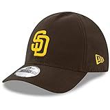 New Era Boné MLB Khaki Core Classic 9TWENTY Ajustável Tamanho único San Diego Padres Marrom Tamanho Único