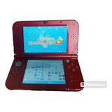 New Nintendo 3ds Xl Vermelho Usado 32gb Stylus Carregador Original Caixa E Com Jogos Instalados