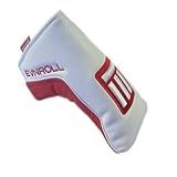 New Red White Magnetic Blade Putter Headcover