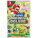 New Super Mario Bros U Deluxe Switch Br Midia Fisica