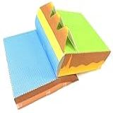 NewPath Learning Kit De Fabricação De Modelos 3D De Placas Tectônicas- Conjunto-5 Modelos De Papel Coloridos E Guia Do Professor -24-7815-