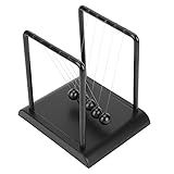 Newton S Cradle Balance Bolas De Aço Física Ciência Pêndulo Ornamentos Mesa De Brinquedo Inteligente