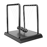 Newton S Cradle Balance Bolas De Aço Física Ciência Pêndulo Ornamentos Mesa De Brinquedo Inteligente