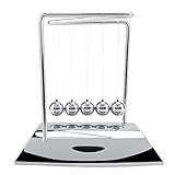 Newton S Cradle Balance Bolas De Aço Física Ciência Pêndulo Ornamentos Mesa De Brinquedo