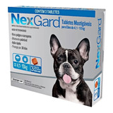 Nexgard Antipulgas E Carrapatos 4 A 10kg C  3 Comprimidos