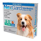 Nexgard Promoção Antipulgas E Carrapatos 10 A 25kg C/3