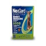NexGard Spectra Antipulgas Carrapatos E Vermífugos Para Cães De 7 6 A 15kg 3 Tabletes