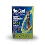 Nexgard Spectra Antipulgas, Carrapatos E Vermífugos Para Cães De 7,6 A 15kg - 3 Tabletes
