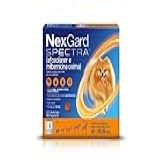 NexGard Spectra Antipulgas E Carrapatos E Vermífugo Para Cães De 2 A 3 5kg 1 Tablete