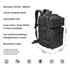 Next Ecommerce Mochila Tática Impermeável 50 Litros Cor Preto Black Panther