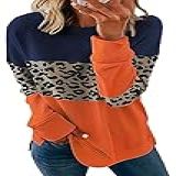 NEYOUQE Burnt Orange Sweatshirts Roupas Femininas De Outono Para Mulheres 2024 Tops Da Moda Para Mulheres Túnica Com Gola Redonda Suéter Ajustado