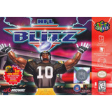 Nfl Blitz Americano Lacrado Para Nintendo 64 N64